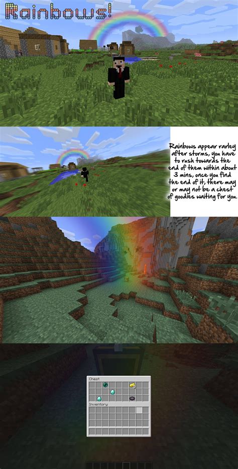 Suggestion Rainbows Minecraft