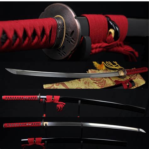 Hand Forged Japanese Samurai Practise Sword Katana Folded Steel Full