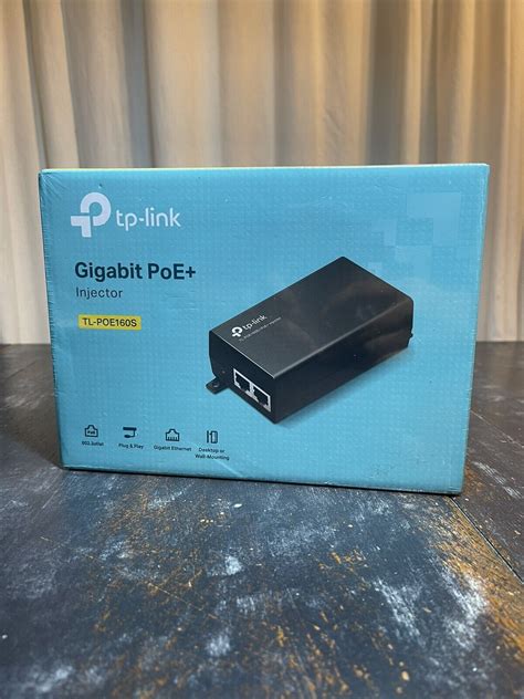 Tp Link Tl Poe160s Power Over Ethernet Injector New Unopened Ready