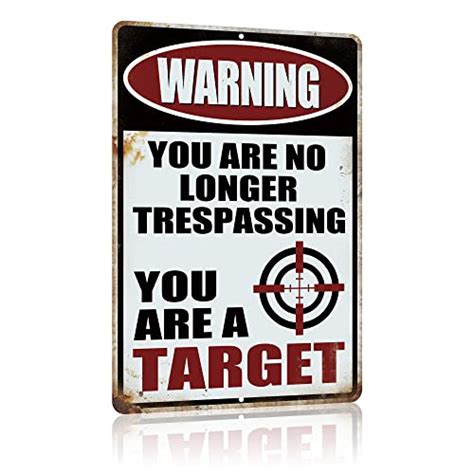 Best Funny No Trespassing Signs To Keep Intruders Out