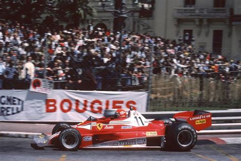 Niki Lauda Ferrari 312t2 11 Finished 2nd Monaco Grand Prix 1977