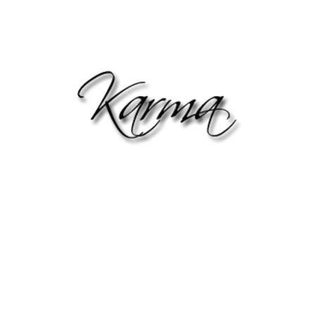 Karma Tattoo Design By Hannaroxymolly On Deviantart