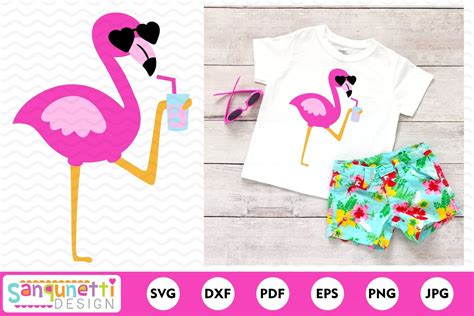 Flamingo SVG Pink Flamingo Summer Cutting File Cut Files Design Bundles