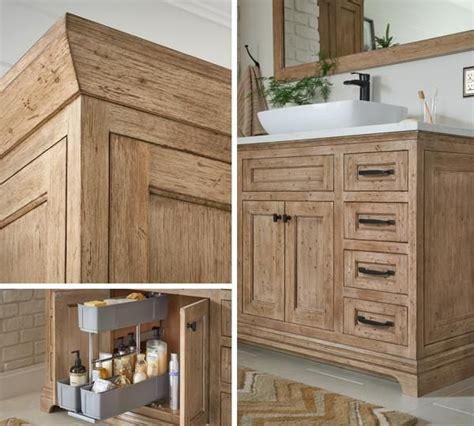 We'll help you find the best type to fit your kitchen's personality and meet your storage needs. Check out custom cabinets at Lowe's. | Lowes kitchen cabinets, Bath cabinets, Bathroom furniture