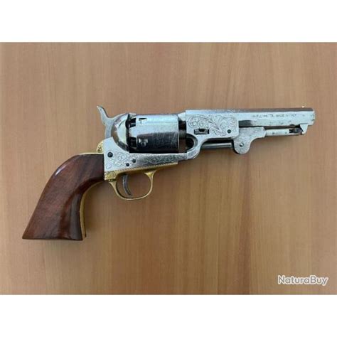 Revolver à Poudre Noire Pietta 1851 Colt Cal 36 1€ Sans Prix De