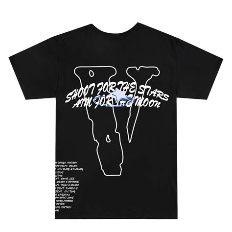 Vlone Pop Smoke X Vlone Black Tracklist T Shirt Large Grailed