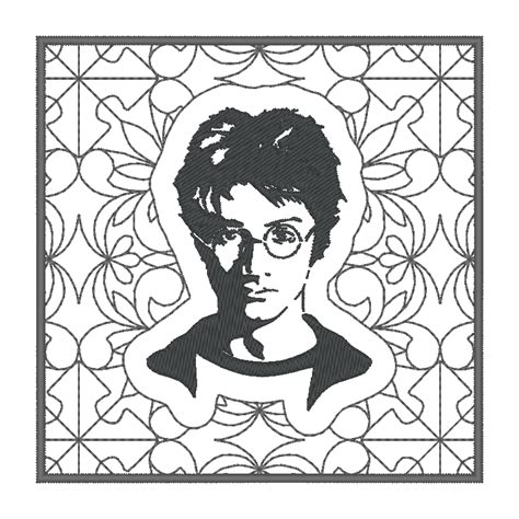 Motif Broderie Machine Harry Potter Portrait Quilt