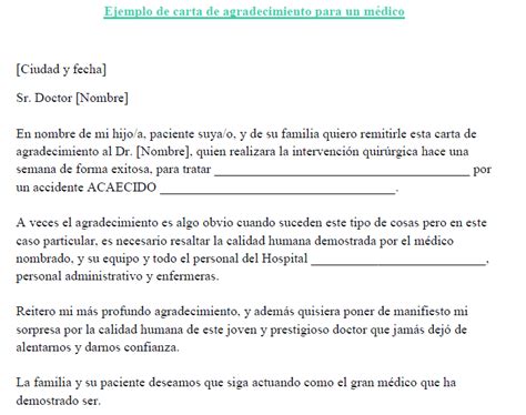 Carta De Agradecimiento A Un Medico Bits And Bobs Jerry Doc Thank