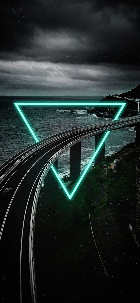 1125x2436 Highway Triangle Manipulation 4k Iphone Xsiphone 10iphone X Hd 4k Wallpapers Images