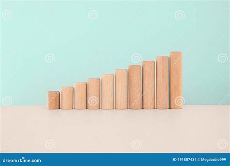 Increasing Graph Bar Infographic Diagram Chart On Blue Background Vrogue