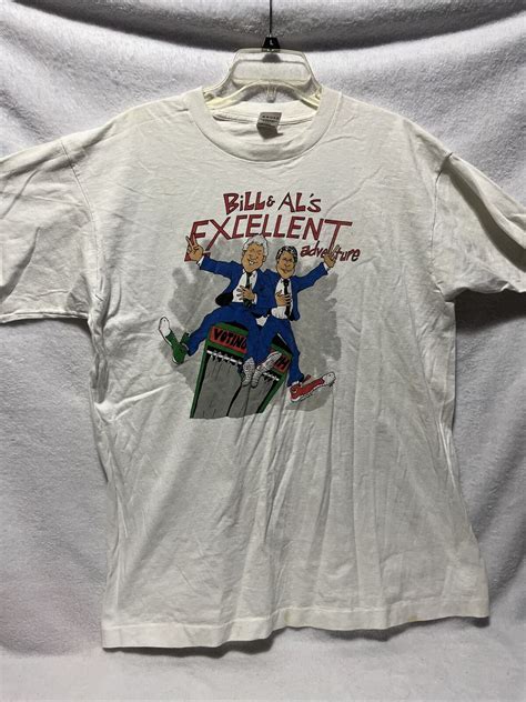 Rare Campaign Shirt Bill Clinton Al Gore George Bush Dan Quayle 1992