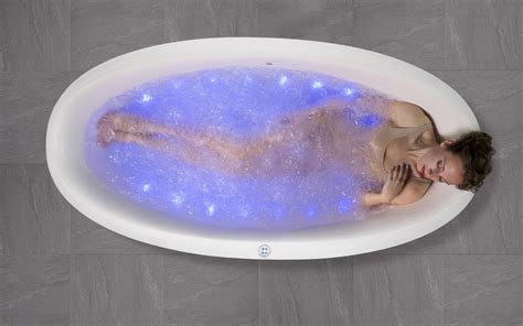 ᐈ 【aquatica Sensuality™ Mini F Wht Relax Solid Surface Air Massage Bathtub】 Buy Online Best Prices