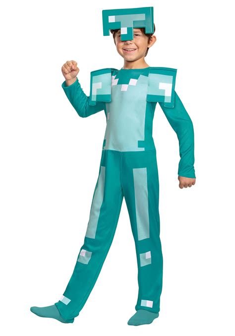 Classic Kids Minecraft Armor Costume