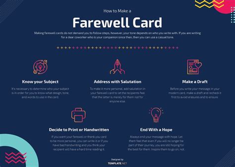 Free Farewell Card Templates And Examples Edit Online And Download