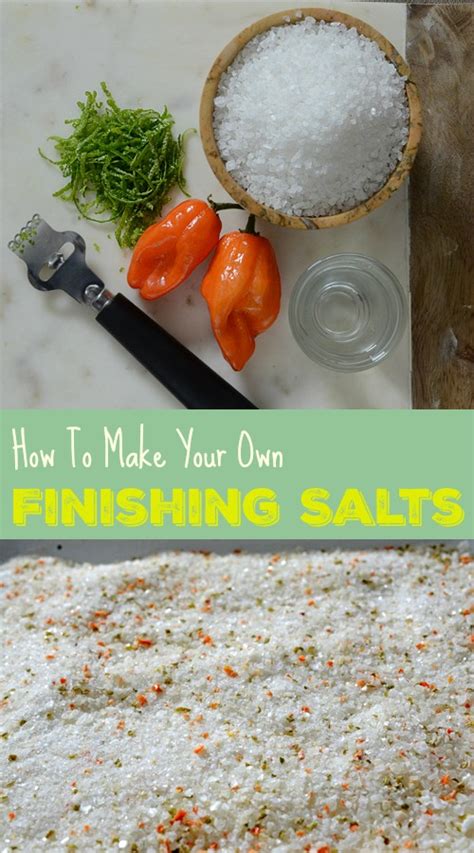 How To Make Your Own Finishing Salts At Home