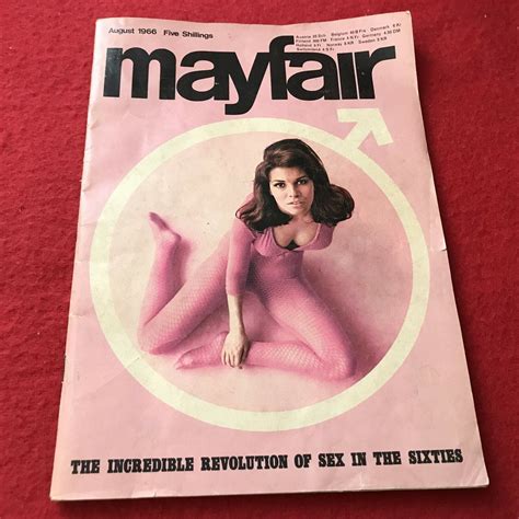 MAYFAIR MAGAZINE FIRST EDITION VOLUME 1 NUMBER 1 1966 For Sale
