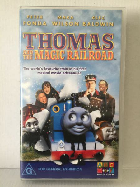 Thomas And The Magic Railroad Animated Cartoon Vhs Movie Collection