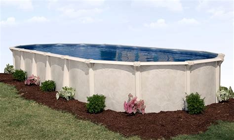 12′ X 20′ Oval 52″ Deep Century Above Ground Pool Kit Best Above