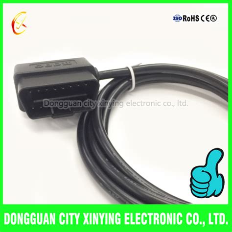 Custom Molded Obd2 To 30mm 8 Pin Molex Connector Extension Cable