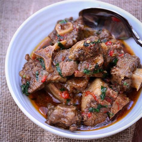 Oxtail Pepper Soup African Food African Recipes Nigerian Food