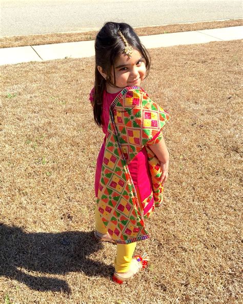 Phulkari Kids Fashion Girl Cute Girl Dresses Baby Girl Dresses