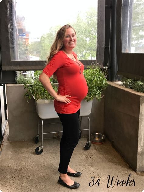 34 week pregnancy update fannetastic food cdhistory