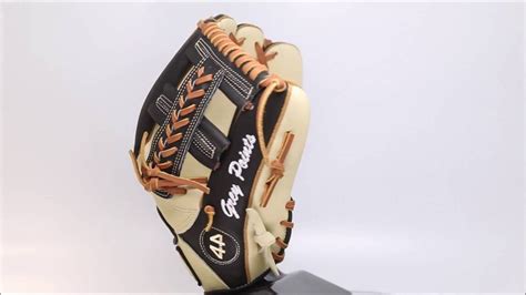 44 Pro Custom Baseball Glove Classic Series 2 C2 Black Tan Blonde Laced