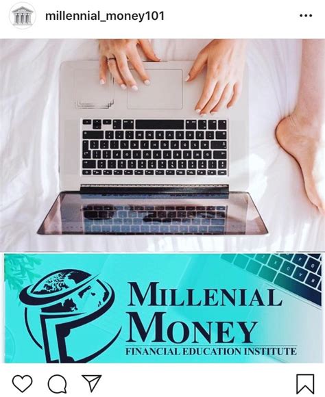 Millennial Money Millennials Financial Education Millennial Money
