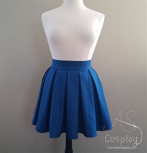 Custom Box Pleat Skirt From 17 To 20 Inches Long Any Size Etsy