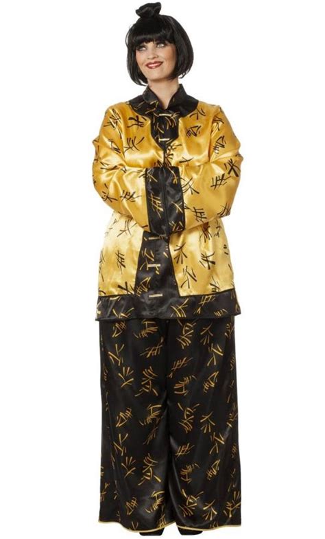 En panne d'idée pour votre prochaine soirée déguisée ? Costume de chinois femme grande taille - Déguisement femme ...