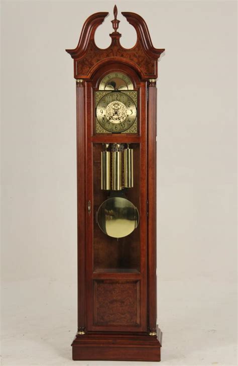 Walnut Howard Miller Grandfather Clock