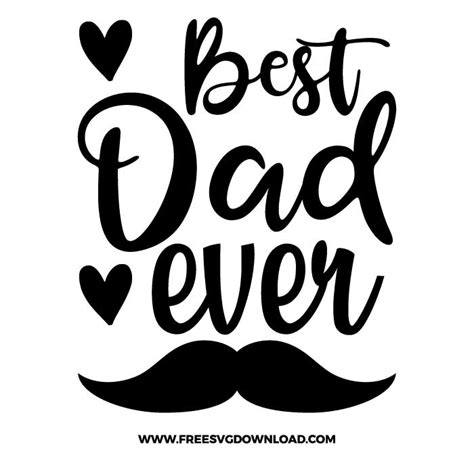 Best Dad Svg And Png Fathers Day Svg Free Svg Download
