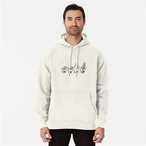 Stfu Sign Language Pullover Hoodie By Thehiphopshop Redbubble