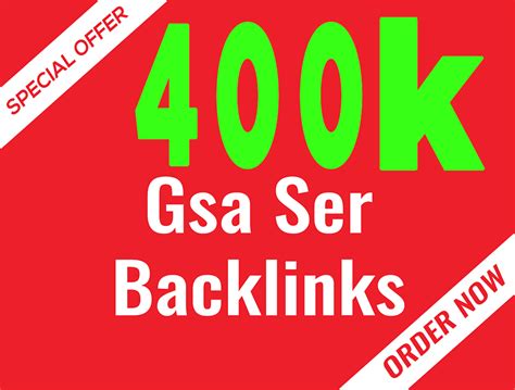 400k Gsa Ser Verified Backlinks For 2 Seoclerks