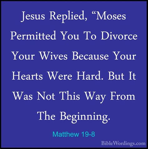 Matthew 19 Holy Bible English BibleWordings