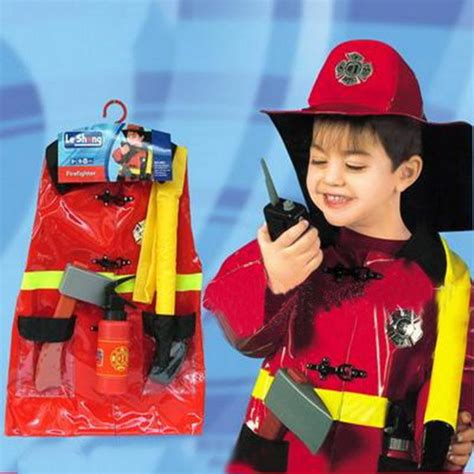 Top Sale Cosplay Fireman Costume For Kids Sam Firefighter Policeman