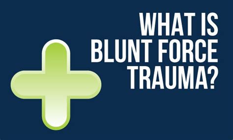 Blunt Force Trauma Article Header Ppss Group