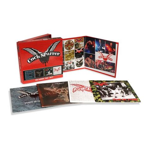 Cock Sparrer The Albums 1994 2017 4cd Clamshell Boxset Captain Oi