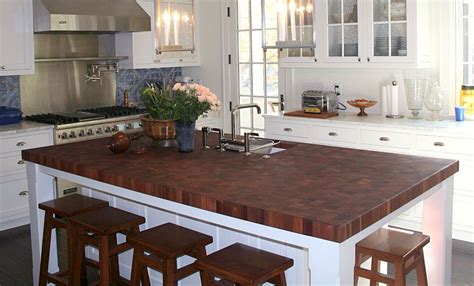 Butcher block countertops can take many forms in a kitchen as a countertop, an insert into another countertop material or even as a movable kitchen island. Pin on House Ideas