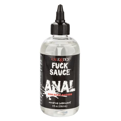 Fuck Sauce Anal Numbing Lube 8oz Loveworks® For Better Relationships