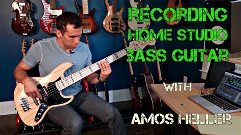 Bass Session Recording And Playing Tips With Nashville Bassist Amos Heller Produce Like A Pro