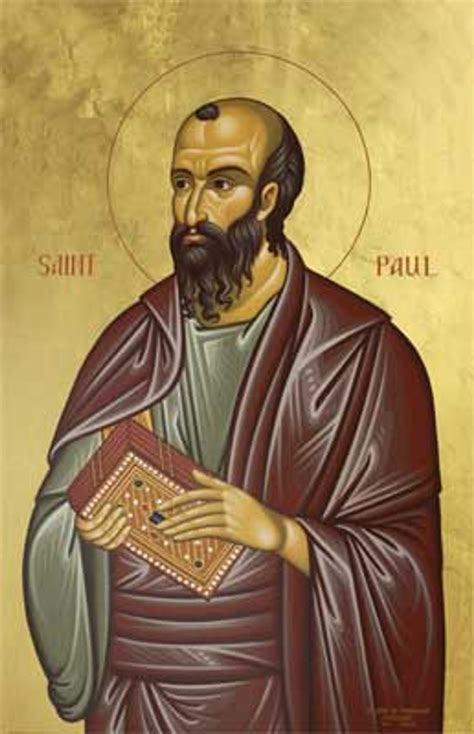 Icon Of St Paul The Apostle Twelve Apostles Series 1pa31 Uncut