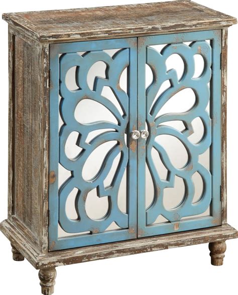 Butterfly Blue Accent Cabinet Rooms To Go