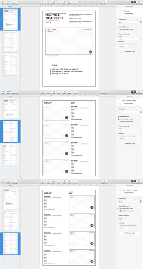 It looks like a big + symbol. Apple Pages Storyboard Template, 4 frames per sheet, for ...