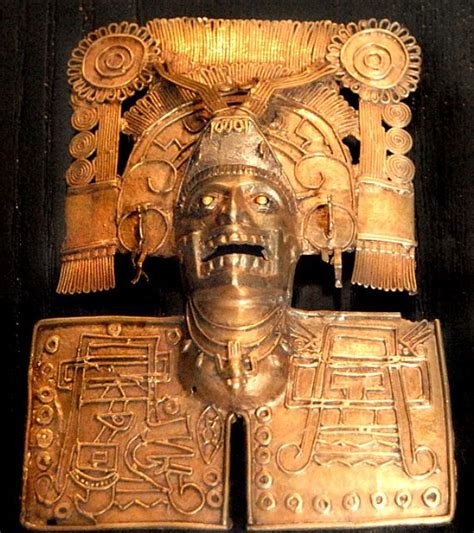 Mixtec Gold Pendant Oaxaca Mexico American Indigenous Peoples