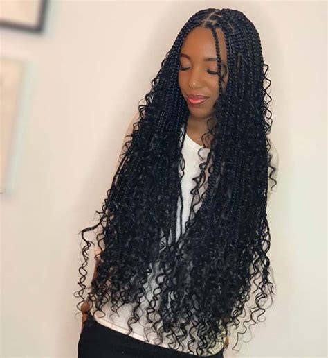There's simply no limit as to what you can do to achieve the perfect style. 25 Trendy Goddess Box Braids Hairstyles | Page 2 of 2 ...
