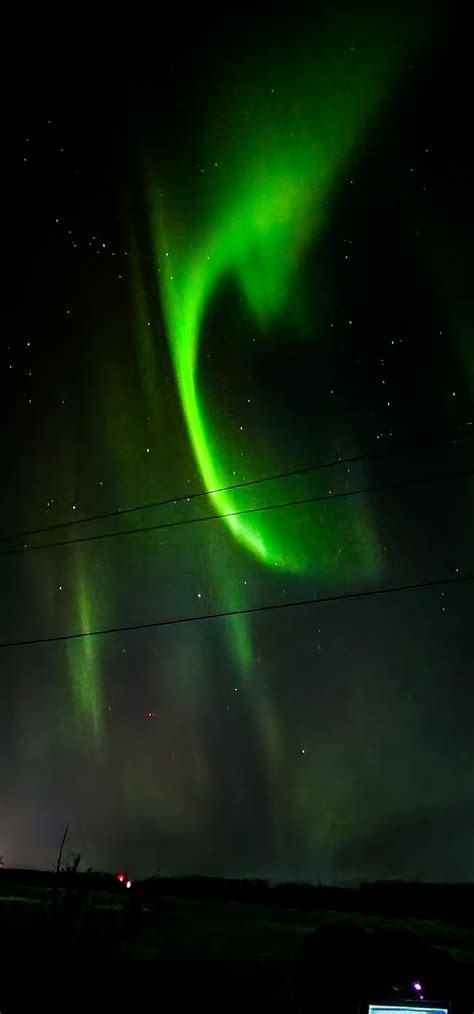 aurora /northern lights captured today : r/anchorage
