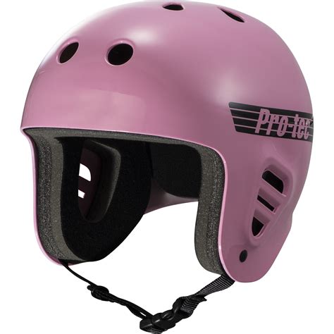 Full Cut Gloss Pink Pro Tec Helmets