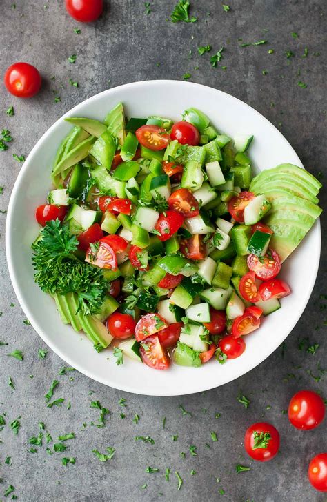 20 Easy Healthy Salad Recipes Peas And Crayons