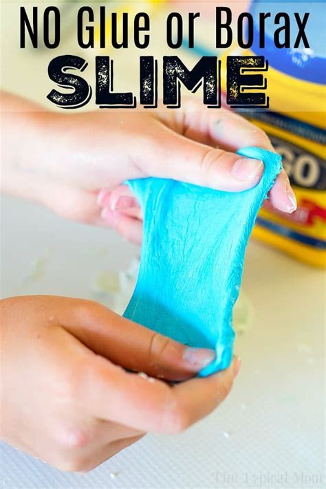 How To Make Slime Without Glue Or Cornstarch Easy 3 Ingredient Fluffy